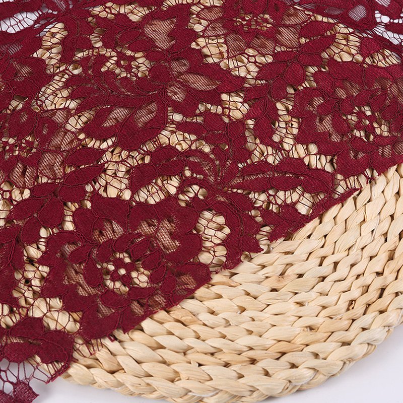 Lace Fabric Nylon Warp Knit for Women's Wear Wholesale Supplier 9